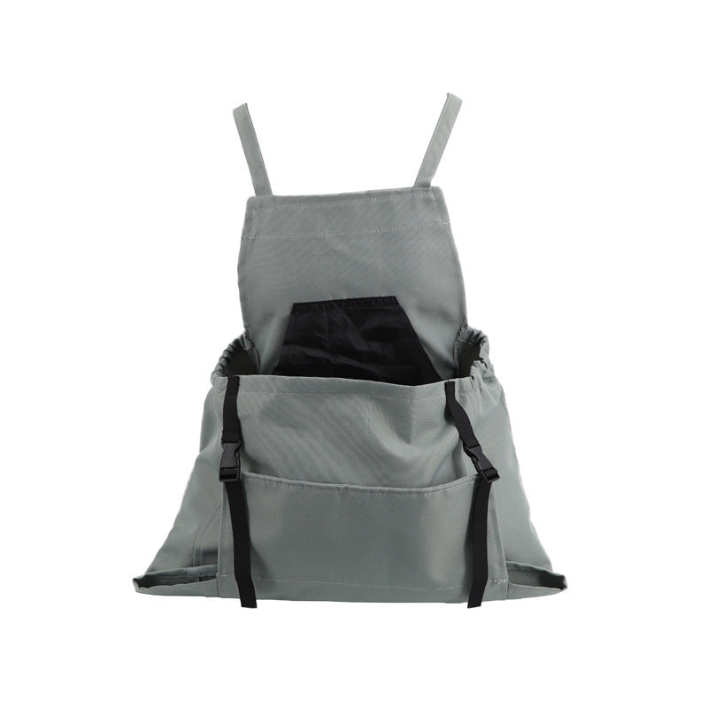 Garden Apron with Oxford Fabric and Cross Back Straps, Adjustable Fit