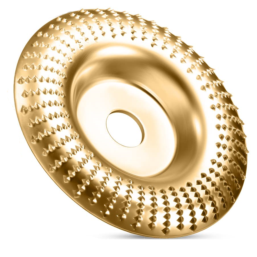 Tungsten Carbide Grinding Wheel Set with Flat, Beveled and Arc Discs for Angle Grinder