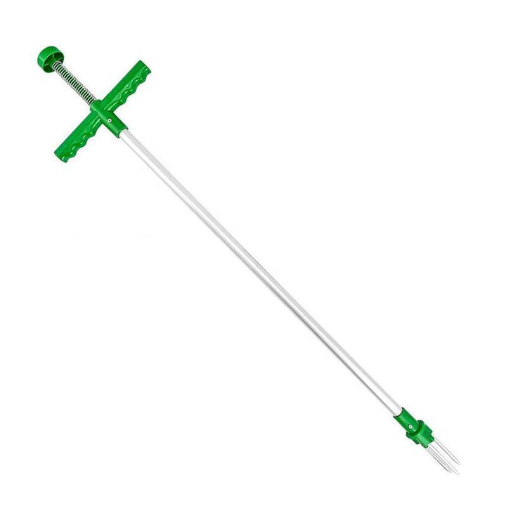 Standing Weed Puller with Triple Steel Claws and Foot Pedal Leverage