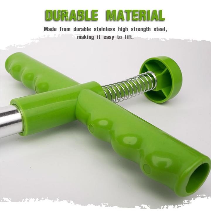 Standing Weed Puller with Triple Steel Claws and Foot Pedal Leverage