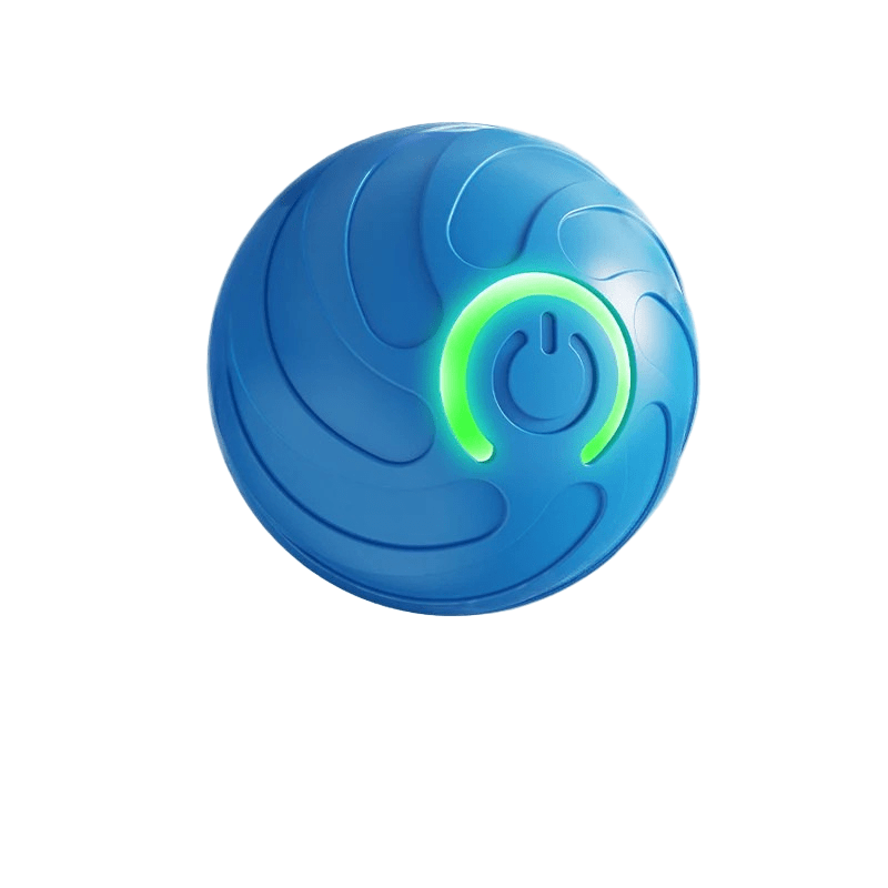 Automatic Moving Dog Ball with Rubber Exterior and 180-Minute Runtime