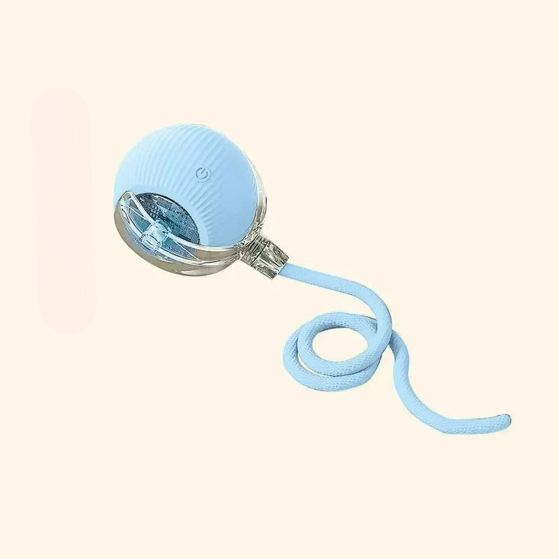 Automatic Moving Dog Ball with Rubber Exterior and 180-Minute Runtime