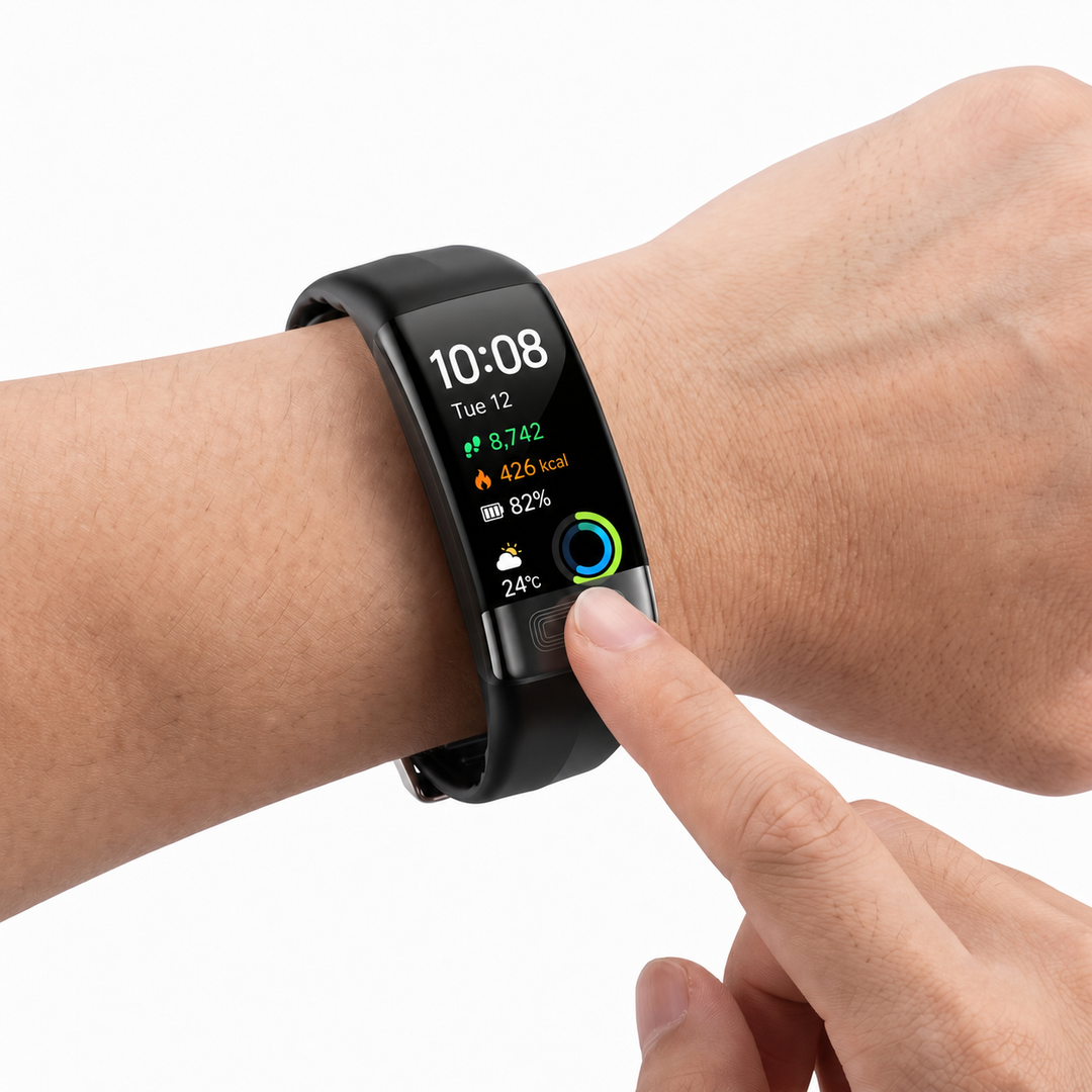 Smart Fitness Watch with Sleep Tracking, Activity Monitoring and Smart Notifications