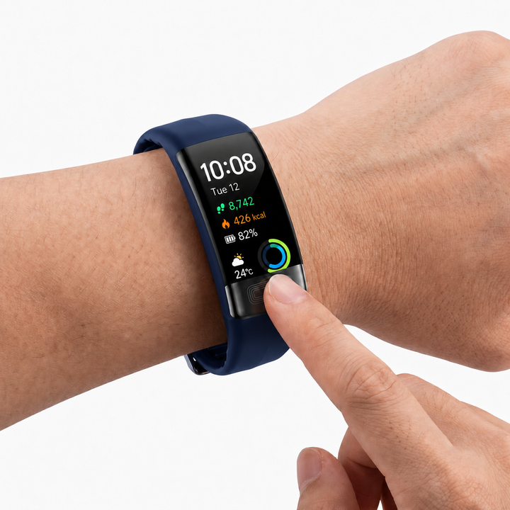 Smart Fitness Watch with Sleep Tracking, Activity Monitoring and Smart Notifications