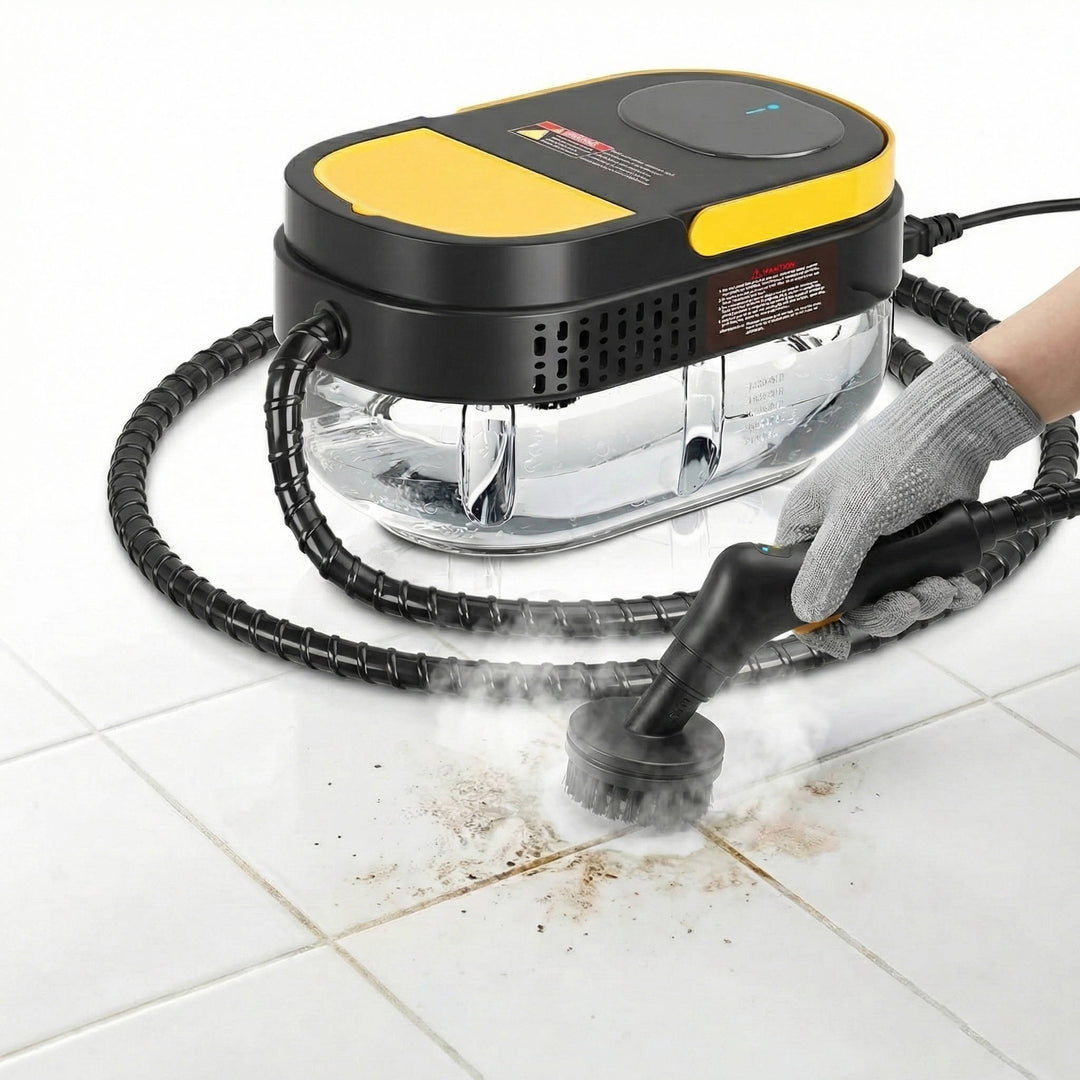 Portable Steam Cleaner for Home, Dirt, Grease, Grout, Tile, Floor, Car