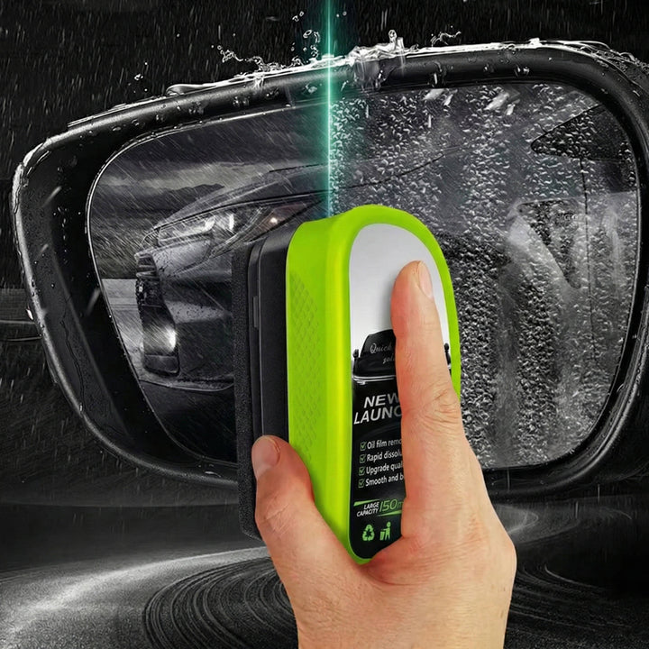 Clear Vision Glass Cleaner 2026 Oil Film Cleaning Brush for Car Windows, Automotive Window Cleaning Tool, 3 Pack