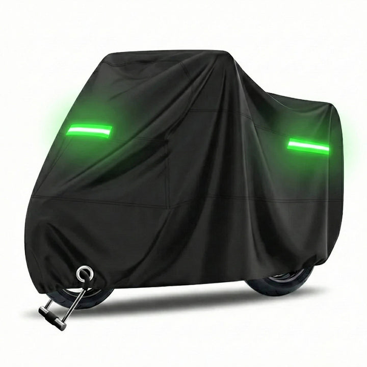 Waterproof Universal Motorcycle Cover for Outdoor Use, Dustproof, Sun Protection