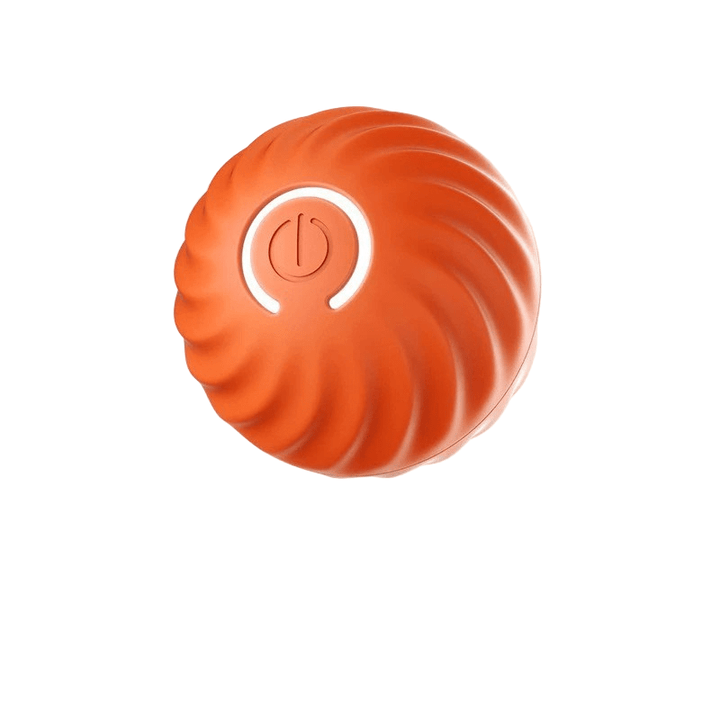 Automatic Moving Dog Ball with Rubber Exterior and 180-Minute Runtime