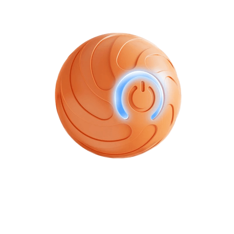 Automatic Moving Dog Ball with Rubber Exterior and 180-Minute Runtime
