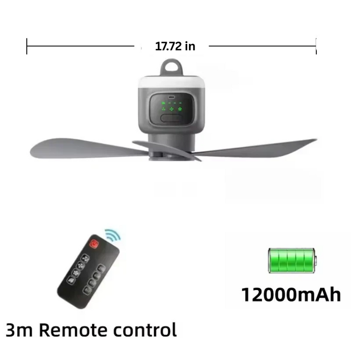 Portable Wireless Celling Fan
