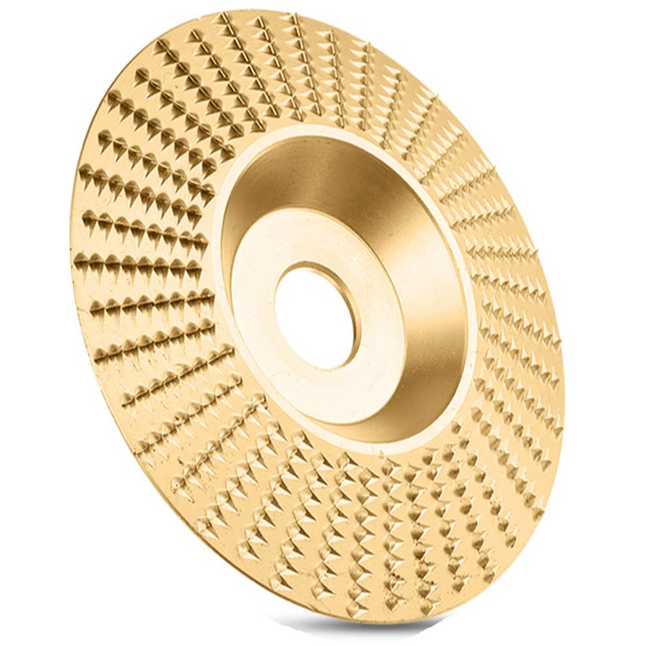Tungsten Carbide Grinding Wheel Set with Flat, Beveled and Arc Discs for Angle Grinder