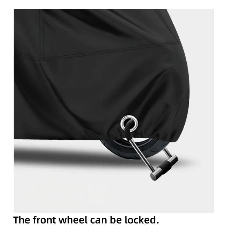 Waterproof Universal Motorcycle Cover for Outdoor Use, Dustproof, Sun Protection