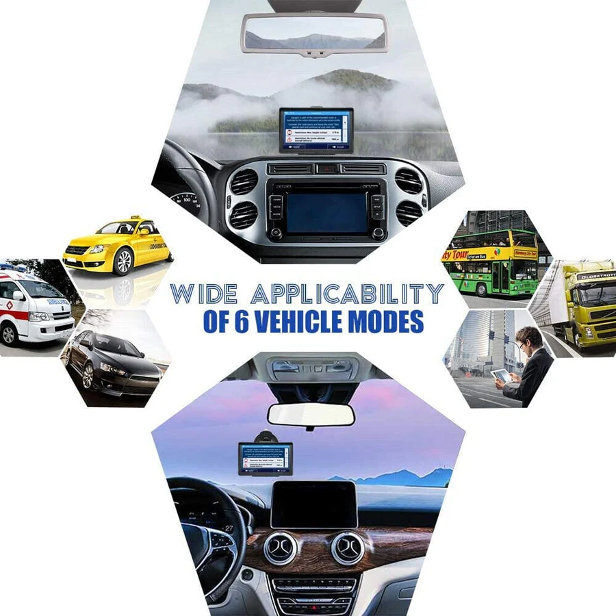 7 Inch GPS Navigation System for Car and Truck