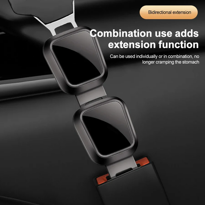 Zinc Alloy Seat Belt Clip, Comfort Extension Adapter