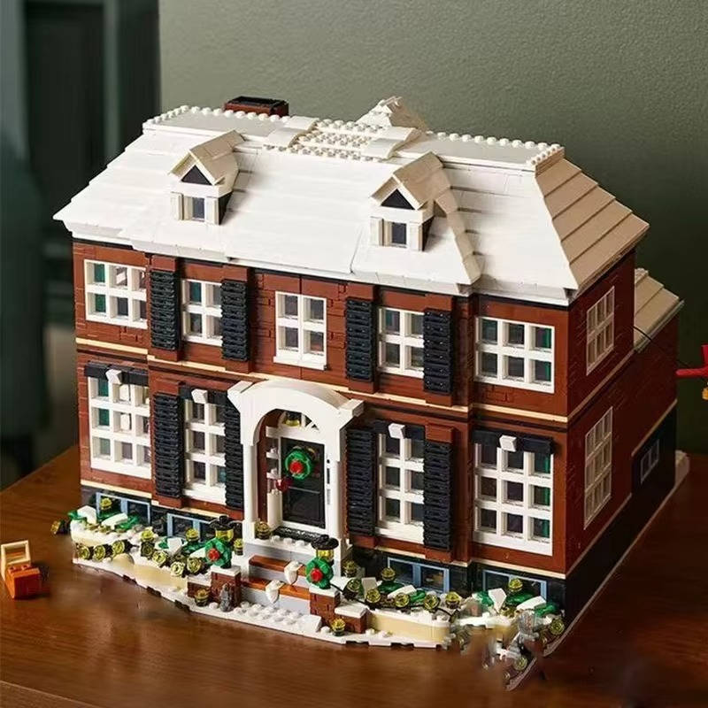 House Model Kit Building Block Set for adults