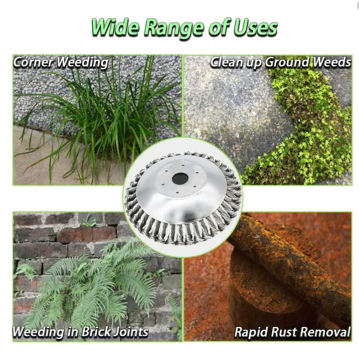 Carbon Steel Weed Brush and Trimmer