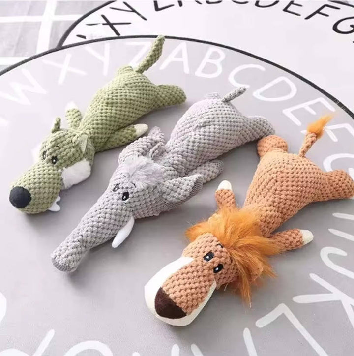 Dog Chew Toy with Reinforced Stitching