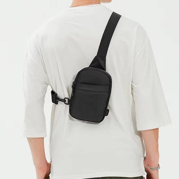 Mens Sling Bag Crossbody Small Chest Bag Lightweight Shoulder Bag