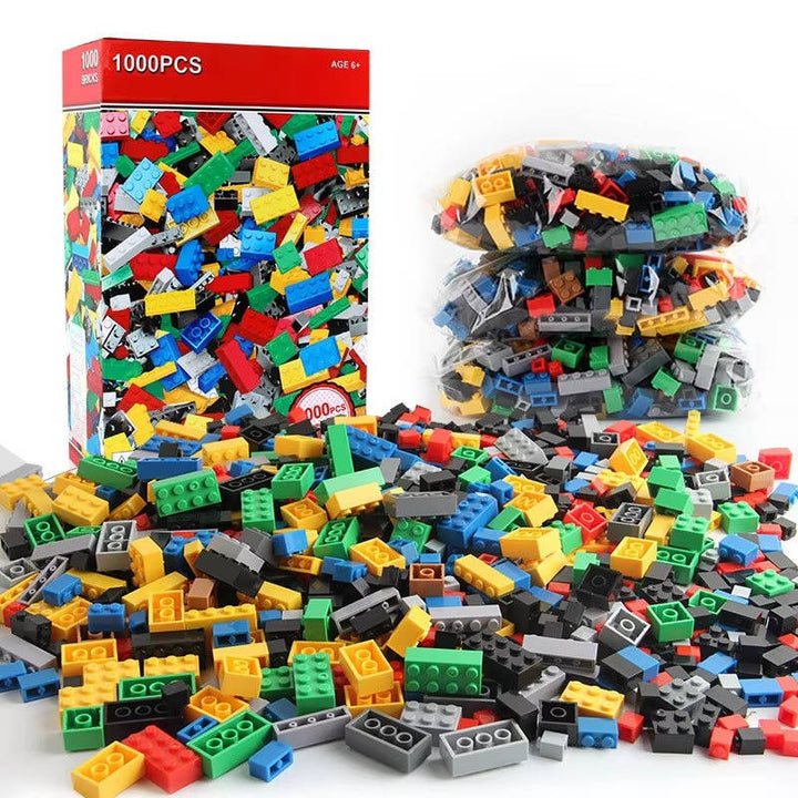 Building Blocks 1000 PCS Bulk Set Classic Bricks Toy for Kids Ages 6 and up