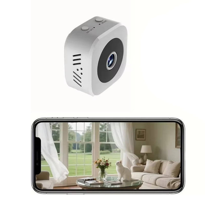 Wireless Mini 4K Wi-Fi Indoor Security Camera With Night Vision Motion Detection