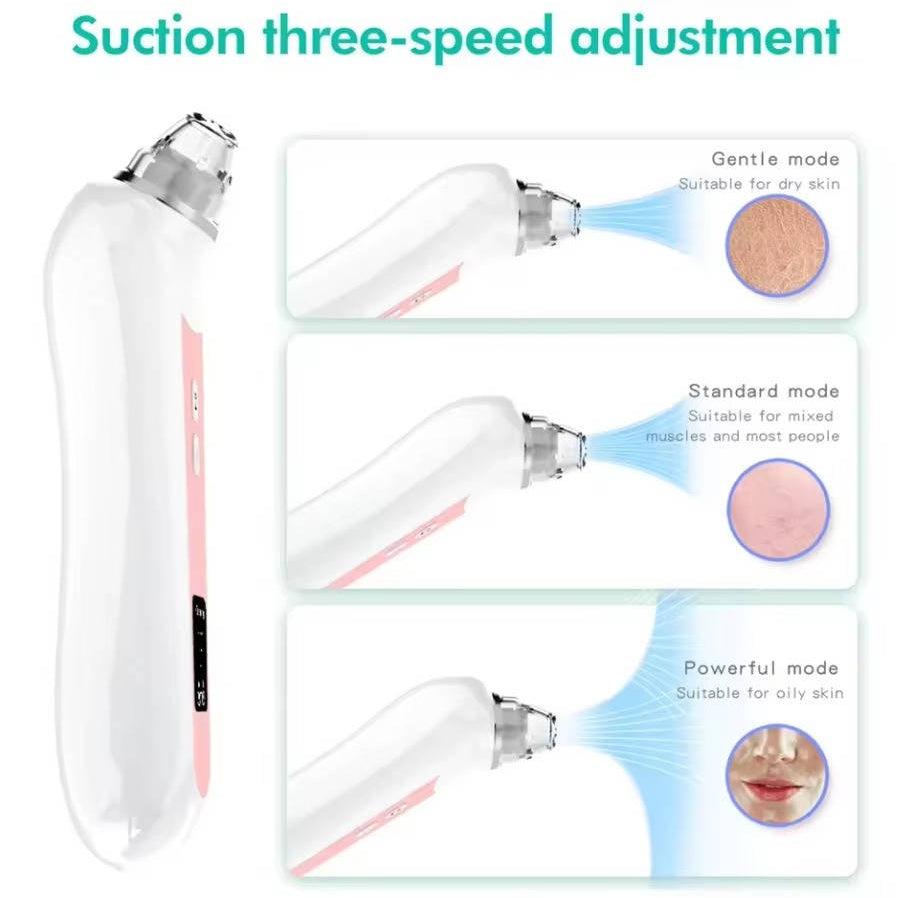 Blackhead Remover Vacuum with Camera, USB Interface Type Pore Vacuum, Black Head Extractions Tool