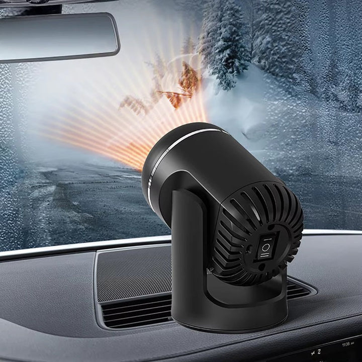 12V Portable Car Heater with 360° Rotation and Overheat Protection
