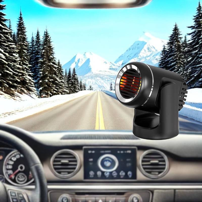 12V Portable Car Heater with 360° Rotation and Overheat Protection