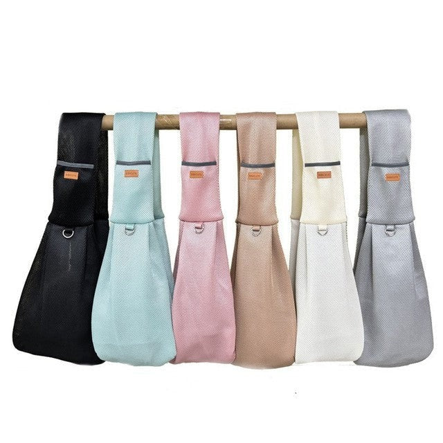 Lightweight and Breathable Crossbody Dog Sling Shoulder Bag
