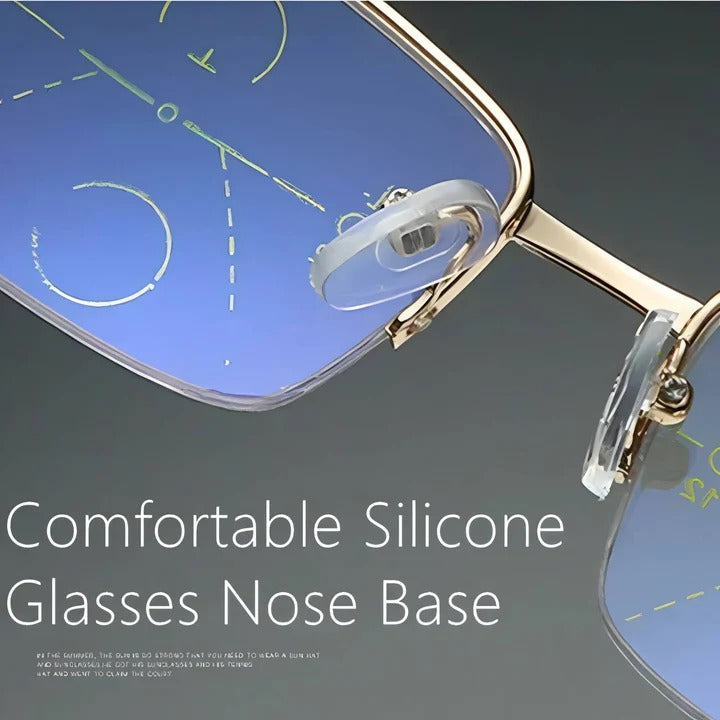 Smart Progressive Reading Glasses with Blue Light and UV Protection