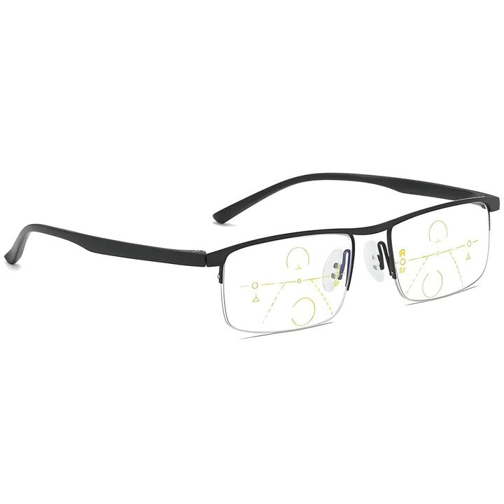 Smart Progressive Reading Glasses with Blue Light and UV Protection