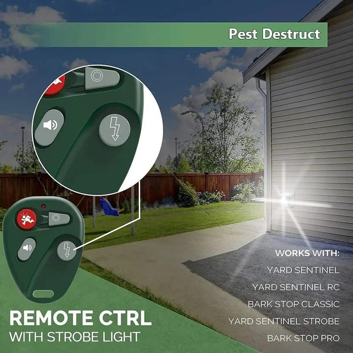 Ultrasonic Bird Deterrent – Solar-Powered Outdoor Device for Woodpeckers