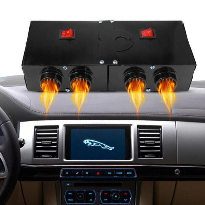 Fast Heating 500W Electric Car Heater and Fan