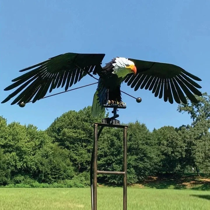Outdoor Garden Bird Sculpture Patio Decor Accent