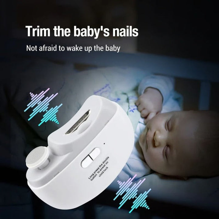 Automatic Electric Nail Trimmer with Built-In Grinding and Polishing Function