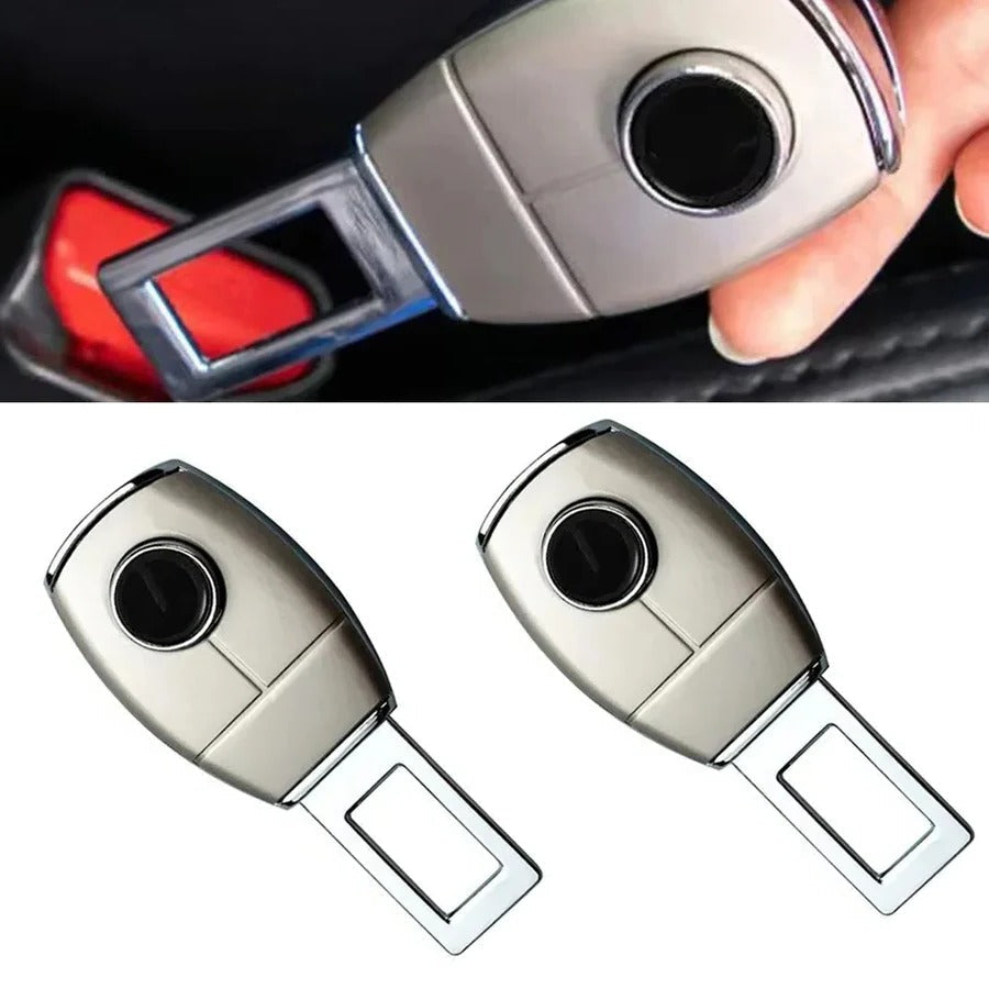Rigid Seat Belt Buckle Access Clip, Plug and Play Design