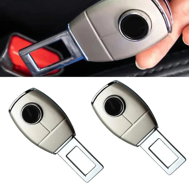 Rigid Seat Belt Buckle Access Clip, Plug and Play Design