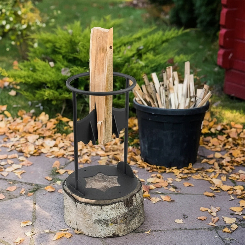 Heavy Duty Kindling Cracker Firewood and Log Splitter