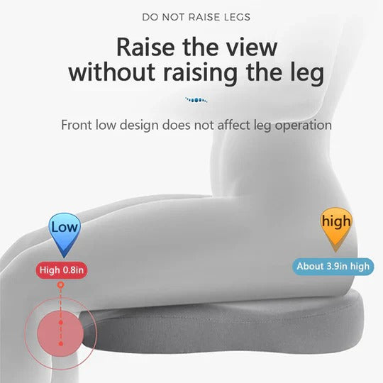 Booster Seat Cushion for Adults Driving and Passenger Use