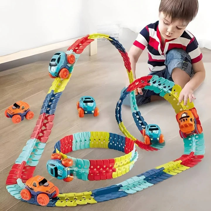 Race Track Toy for Kids Wall Climbing and Stunt Cars