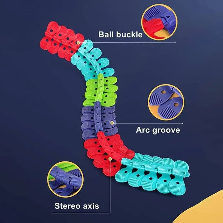 Race Track Toy for Kids Wall Climbing and Stunt Cars