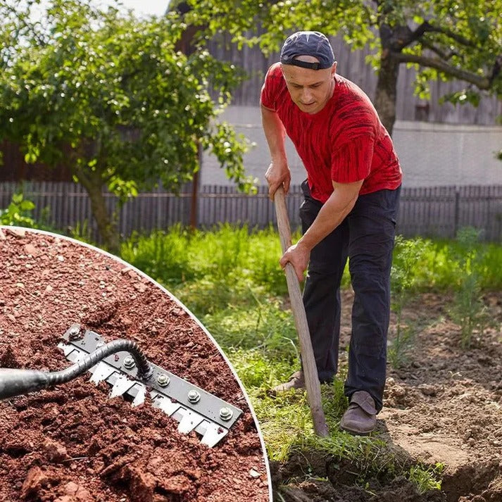 Handle Rakes for Lawn Care and Garden Cleanup