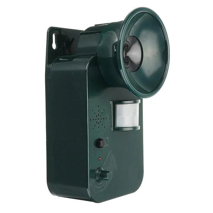 Ultrasonic Animal Repeller for Outdoor Use with Motion Sensor