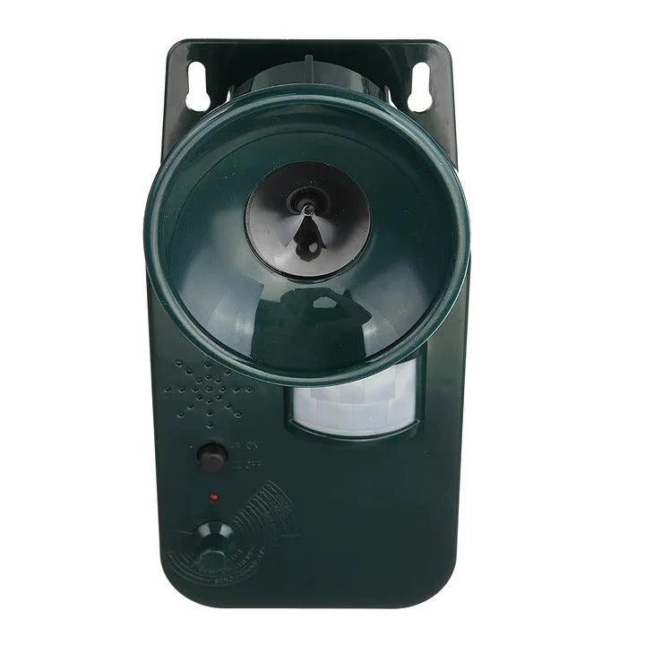 Ultrasonic Animal Repeller for Outdoor Use with Motion Sensor