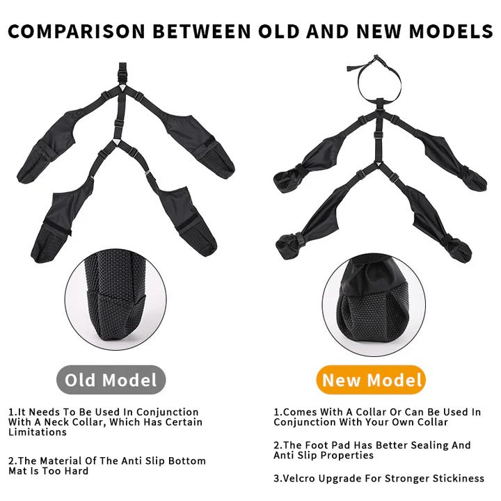 Dog Boots Adjustable with Straps for Outdoor Use