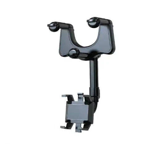 Retractable Car Phone Holder for Windshield and Dashboard with Locking Mechanism