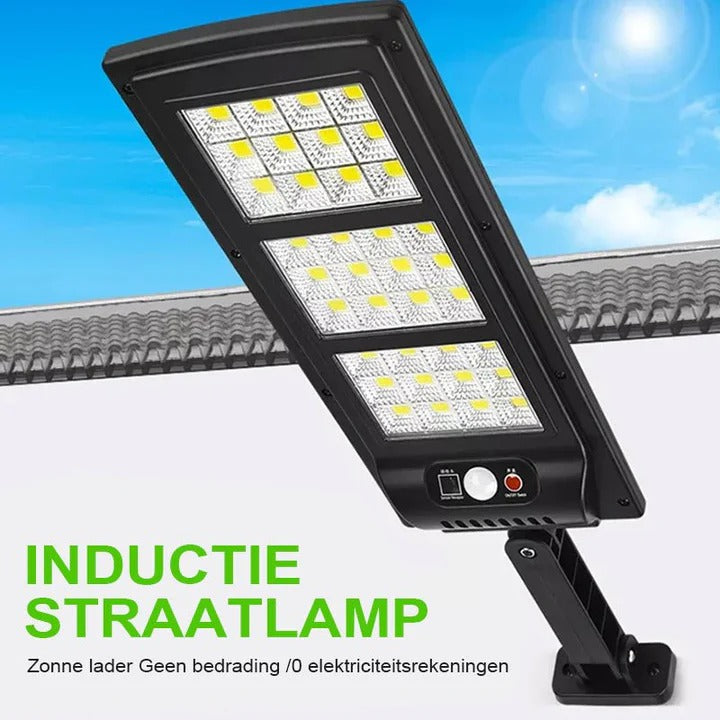 Solar Garden Light, Outdoor LED Lamp, Motion Sensor Security, 6000K Cool White