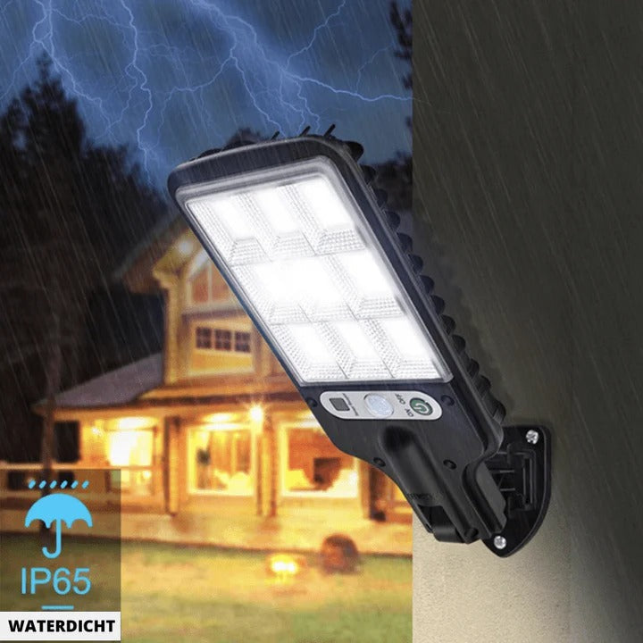 Solar Garden Light, Outdoor LED Lamp, Motion Sensor Security, 6000K Cool White