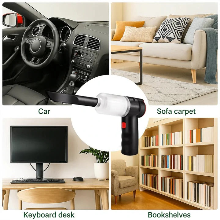 Handheld Cordless Vacuum with 95000Pa Suction Power