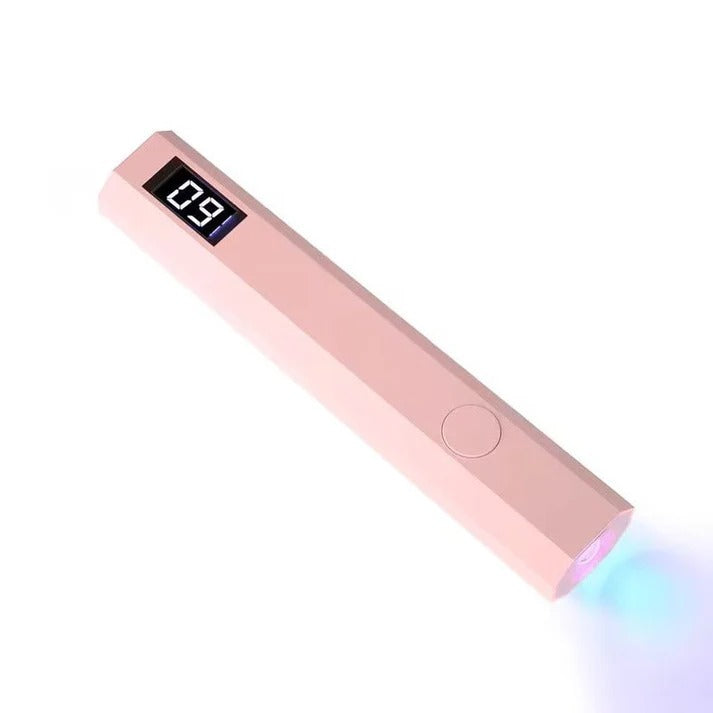 Handheld LED Lamp for Gel Nails with Minicure UV Light Technology and Rechargeable