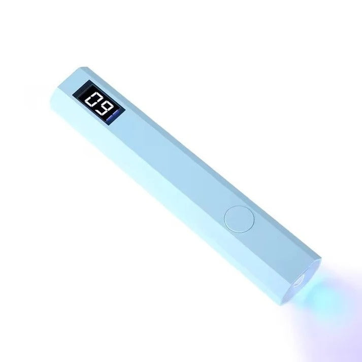 Handheld LED Lamp for Gel Nails with Minicure UV Light Technology and Rechargeable